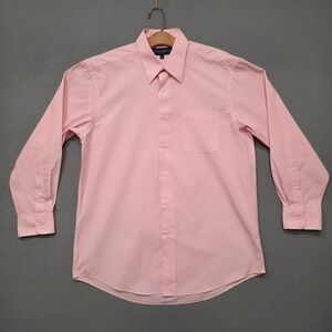 giorgio brutini dress shirts Giorgio Brutini Mens Easy Care Dress Shirt & Sil Tie 2XL 18-18 1/2 34/35  Brown